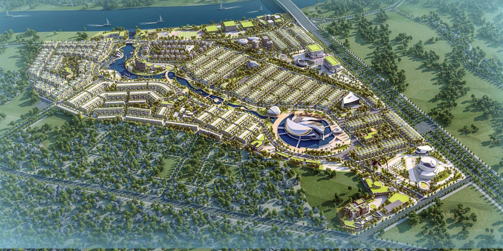 Phối cảnh tổng thể dự án 1