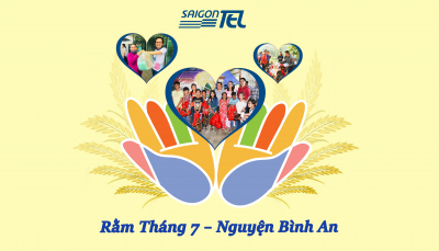 SAIGONTEL tổ chức Chương trình Từ thiện &quot;Rằm Tháng 7 - Nguyện Bình An&quot;