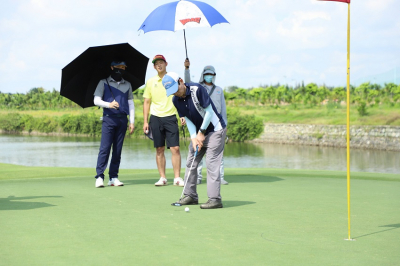 SAIGONTEL TỔ CHỨC GIẢI GOLF GIAO HỮU XÚC TIẾN ĐẦU TƯ VIỆT NAM-HÀN QUỐC