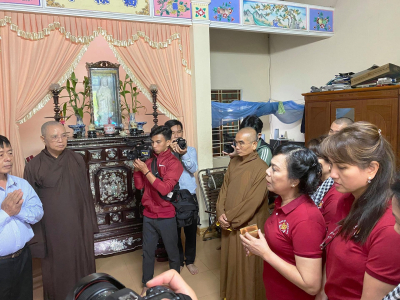 SAIGONTEL CHARITY TEAM TO VISIT THE FAMILY OF THREE Martyrs Who Will Sacrifice When Going to the Rescue at Moon Fence Hydropower Plant 3