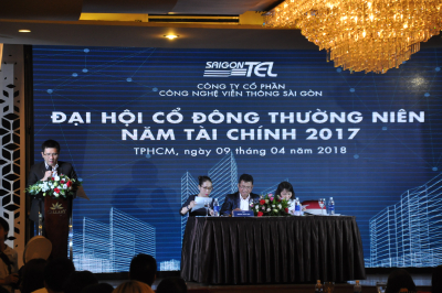 SAIGONTEL tổ chức Đại hội Cổ đông thường niên năm tài chính 2017