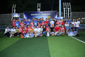 Bế mạc giải bóng đá SAIGONTEL OPEN 2018 Khu vực phía Nam