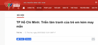 VTV, VOH VÀ VNEXPRESS ĐƯA TIN VỀ CHƯƠNG TRÌNH THIỆN NGUYỆN DO SAIGONTEL TÀI TRỢ