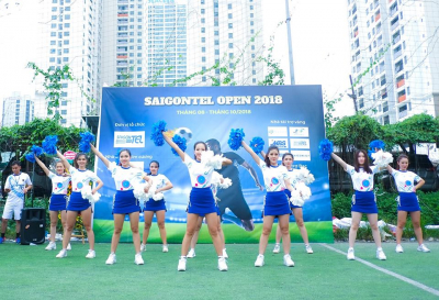 Opening Ceremony of the SAIGONTEL OPEN 2018 football tournament