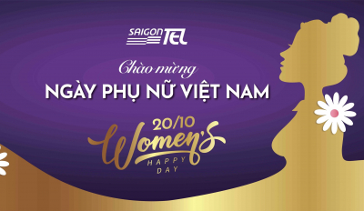 SAIGONTEL GROUP HÂN HOAN ĐÓN MỪNG NGÀY PHỤ NỮ VIỆT NAM 20-10