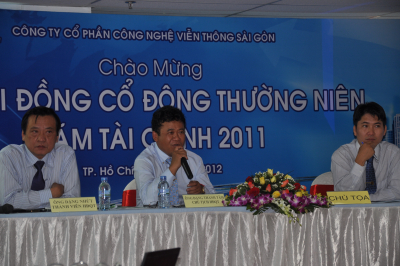 Đại hội Cổ đông thường niên SAIGONTEL 2011 thành công tốt đẹp