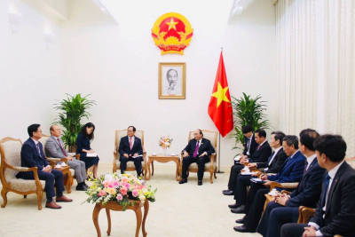 SAIGONTEL AND PRIME MINISTER NGUYEN XUAN PHUC WELCOMED THE KOREAN AMBASSADOR IN VIETNAM