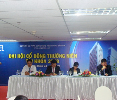 Đại hội Cổ đông SaigonTel 2008 thành công tốt đẹp