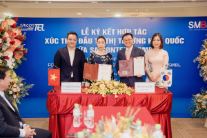 SAIGONTEL VÀ SMBL KÝ KẾT HỢP TÁC XÚC TIẾN ĐẦU TƯ THỊ TRƯỜNG HÀN QUỐC