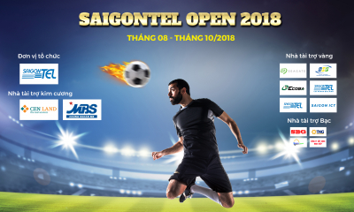 Lễ Khai Mạc Giải Bóng Đá SAIGONTEL OPEN 2018 tại Khu Vực Phía Nam