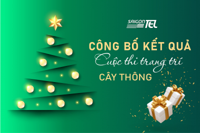 KẾT QUẢ CUỘC THI TRANG TRÍ CÂY THÔNG GIÁNG SINH 2021