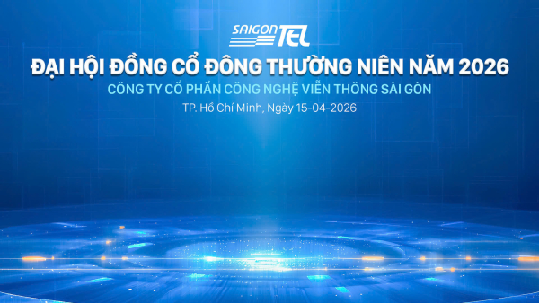 CBTT Bi&ecirc;n bản v&agrave; Quyết định của ĐHĐCĐ thường ni&ecirc;n SAIGONTEL năm 2026